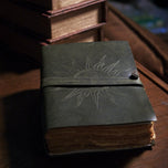 Vintage Sun Soft Leather Deri Defter Yeşil