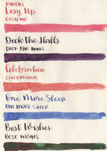 Diamine Inkvent Green Edition Cozy Up Mürekkep