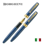 Borghini Vittoria Parlak Lacivert Dolmakalem