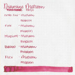 Diamine Dolmakalem Mürekkebi Maroon