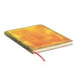 Old Leather Ochre Softcover Defter