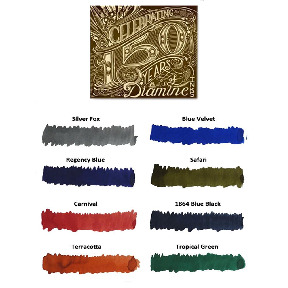 Diamine Ink 150.yıl Dolmakalem Mürekkebi 1864 Blue Black