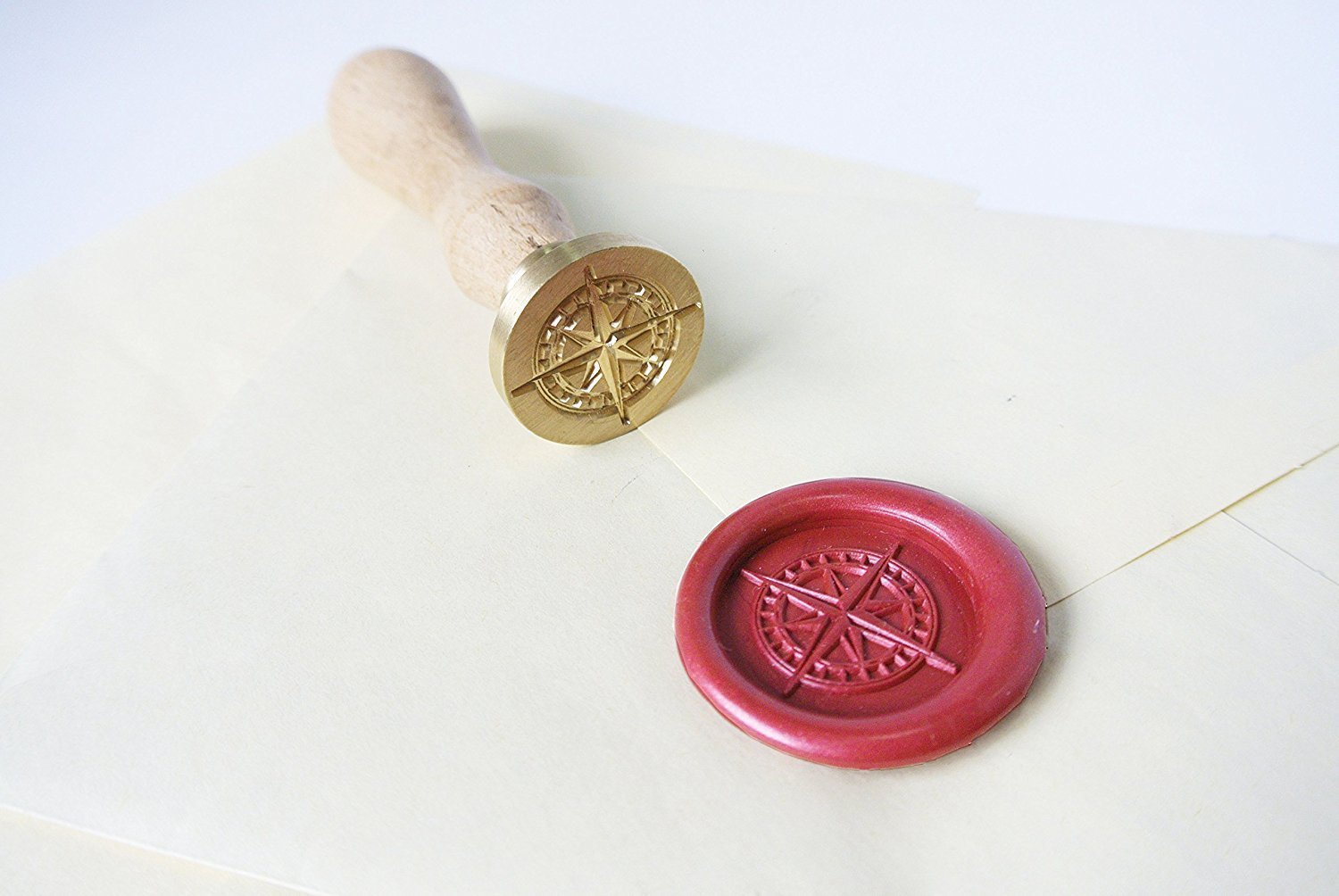 19.Yüzyıl Monogram Pirinç Mühür/Monogram Seal Wax,Francesco Rubinato - Panterstore.com