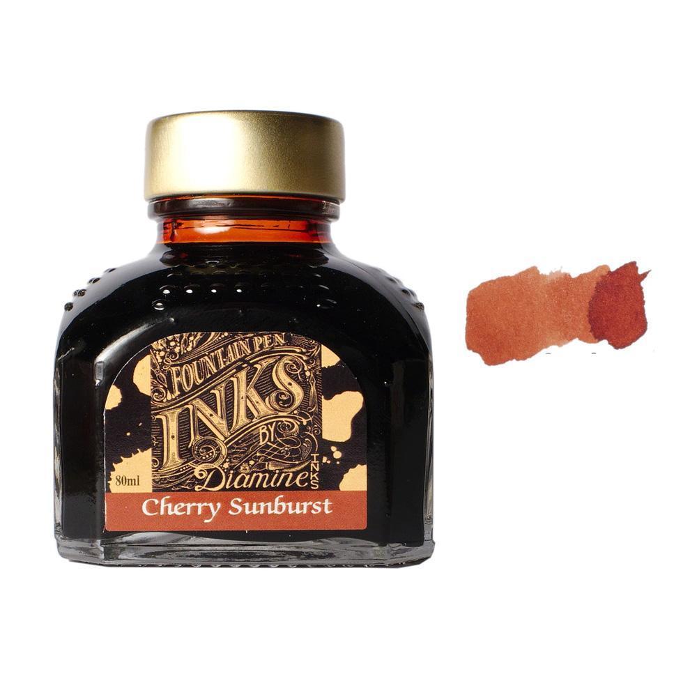 Diamine Les Paul Serisi Cherry Sunburst 80 ml