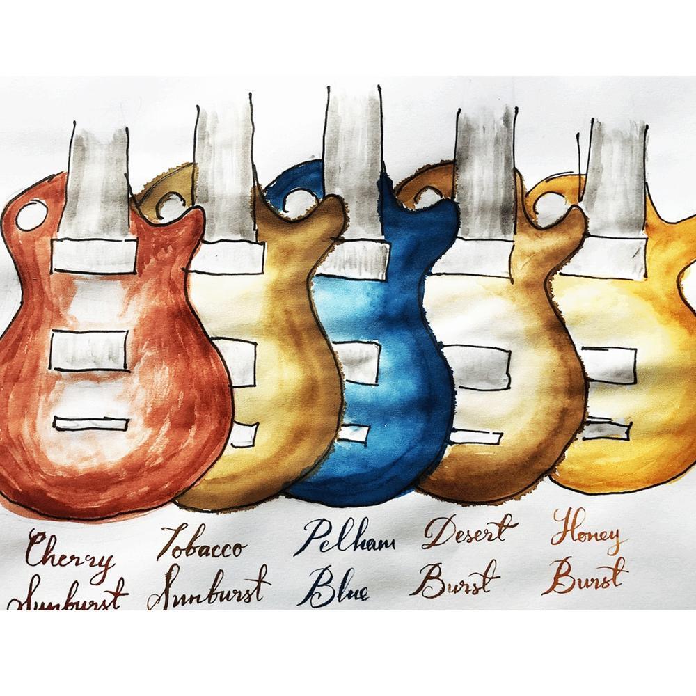 Diamine Les Paul Serisi Desert Burst 30 ml