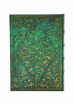 Emerald Flower Midi Defter