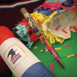 USPS® - Piñatas Stamps Roller Kalem