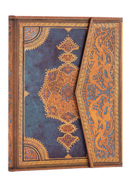 Safavid Indigo Manyetik Kapak Ultra Çizgili Defter