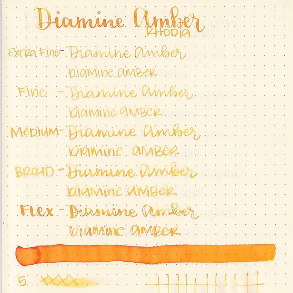 Diamine Dolmakalem Mürekkebi Amber 80 ml