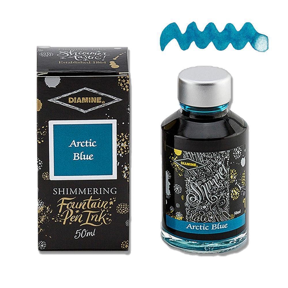 Diamine Ink Shimmering Mürekkep Arctic Blue 2018