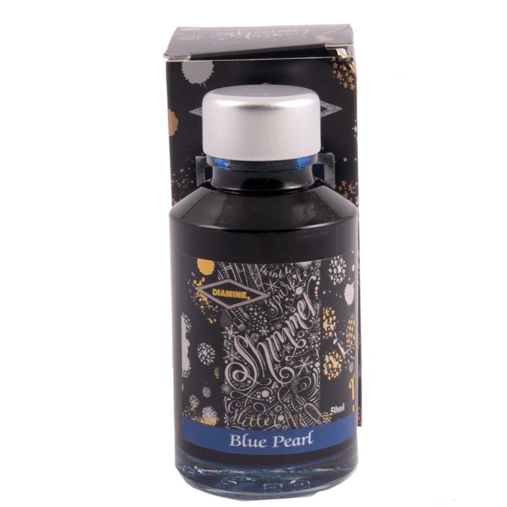 Diamine Ink Shimmering Mürekkep Blue Pearl