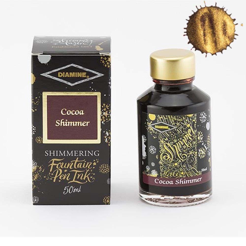 Diamine Ink Shimmering Mürekkep Cocoa Shimmer