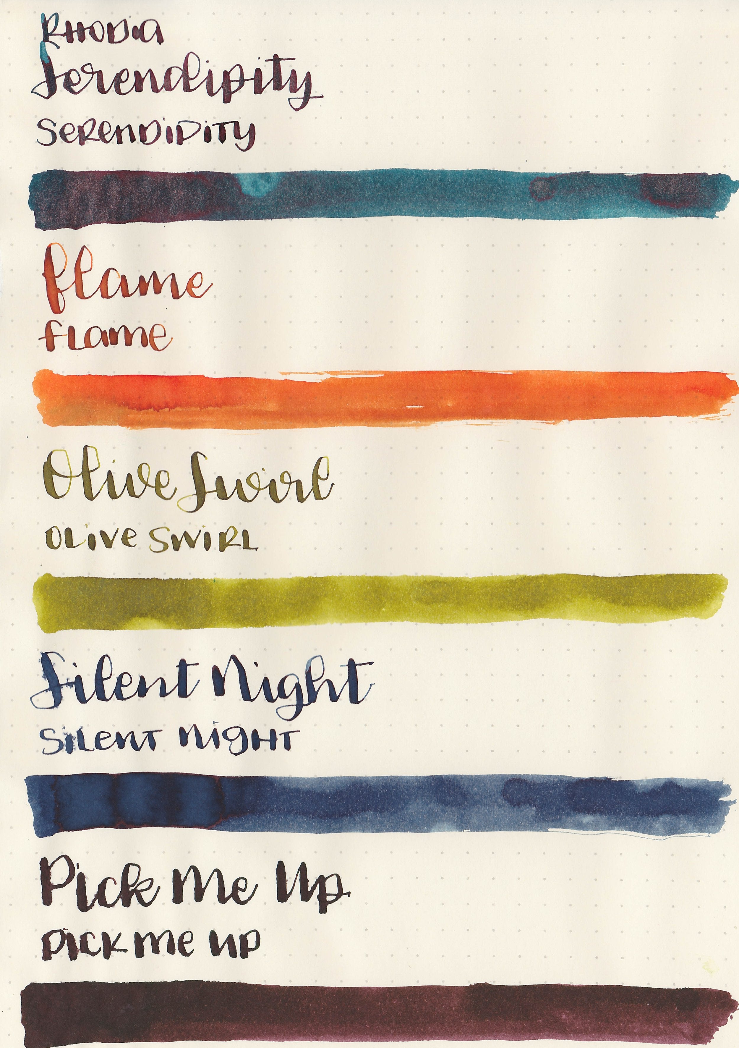 Diamine Inkvent Green Edition Flame Mürekkep