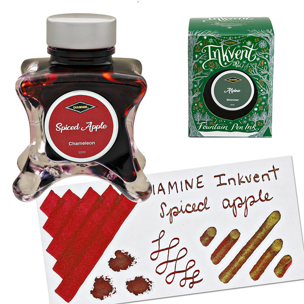 Diamine Inkvent Green Edition Chameleon Spiced Apple Mürekkep