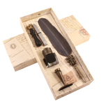 Tüylü Kalem Mühür Set Graphite