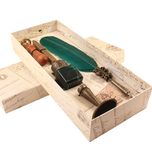 Tüylü Kalem Mühür Set Marine
