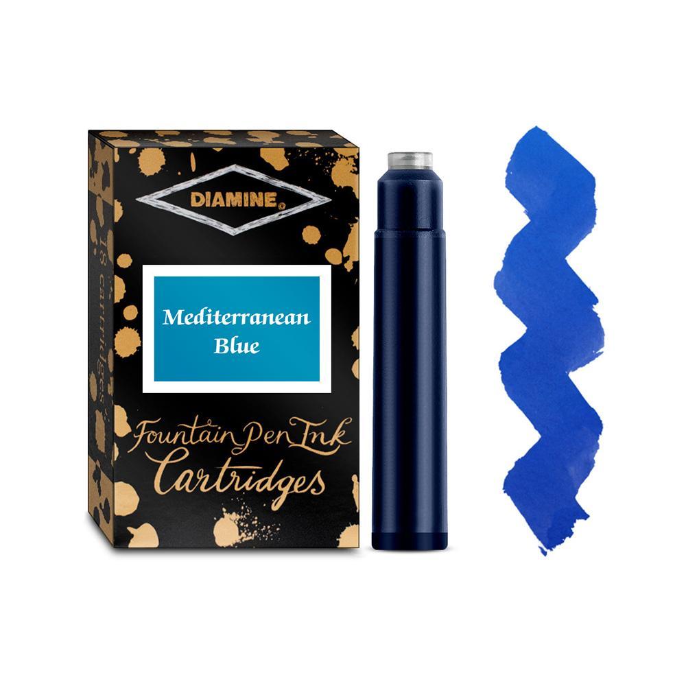 Diamine Mediterranean Blue Kartuş (6 adet)