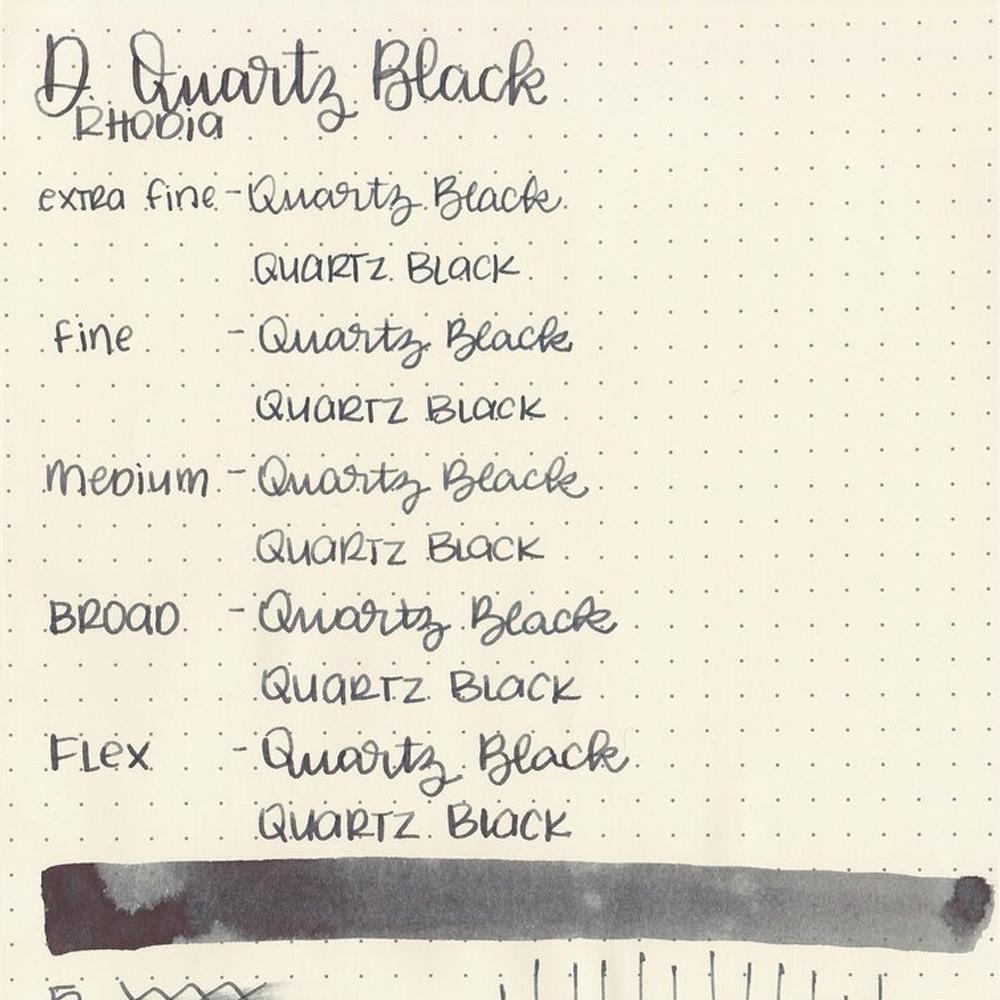 Diamine Dolmakalem Mürekkebi Quartz Black 80 ml