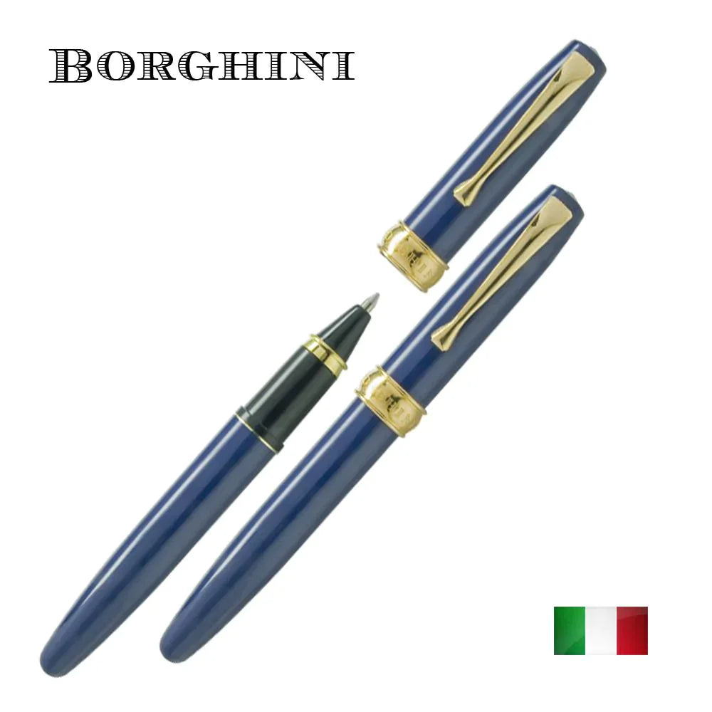 Borghini Vittoria Parlak Mavi Roller Kalem