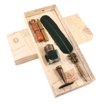 Tüylü Kalem Mühür Set Sherwood Green