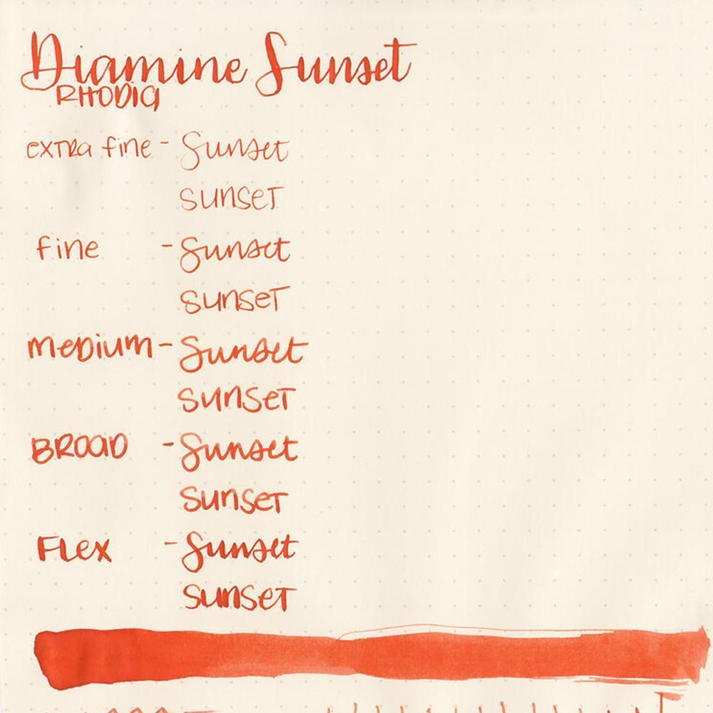 Diamine Dolmakalem Mürekkebi Sunset 80 ml