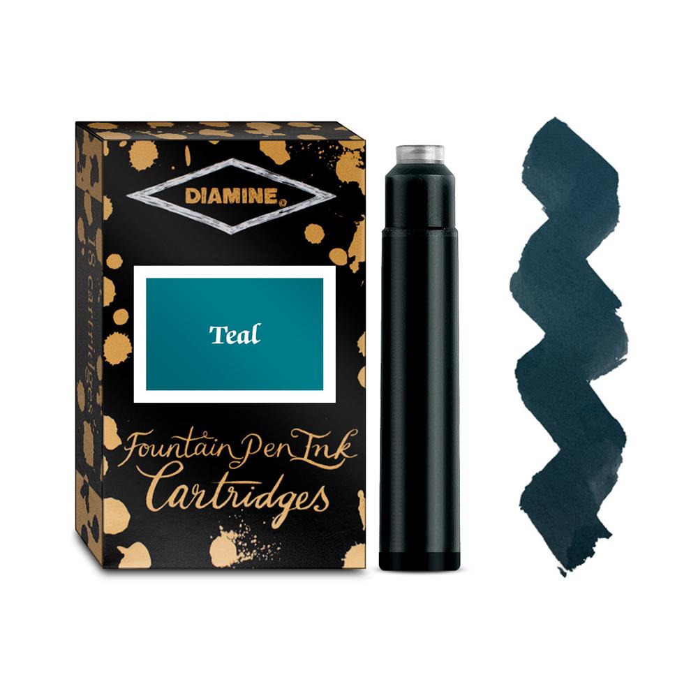 Diamine Teal Kartuş (6 adet)