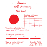 Diamine Ink 160.yıl Dolmakalem Mürekkebi Wax Seal 75 ml
