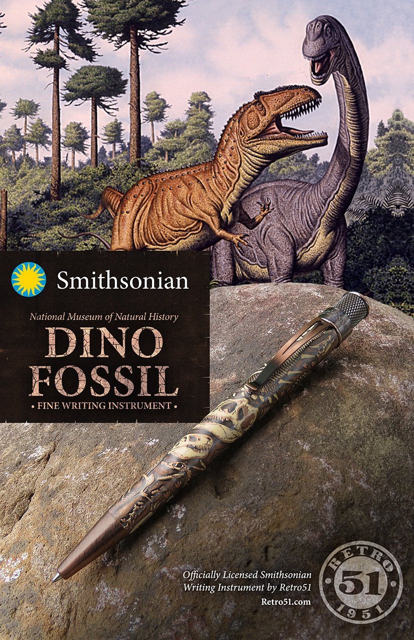 Smithsonian Limited Dinozor Fosili Roller Kalem