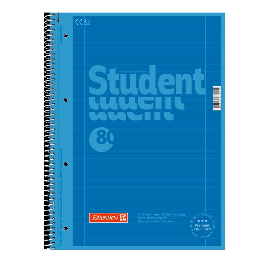 Alman Lisesi Student Defter Rant'lı 4'lü paket(4 renk seçiniz)