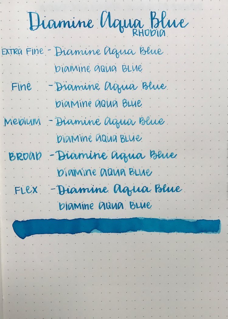 Diamine Dolmakalem Mürekkebi Aqua Blue 80 ml