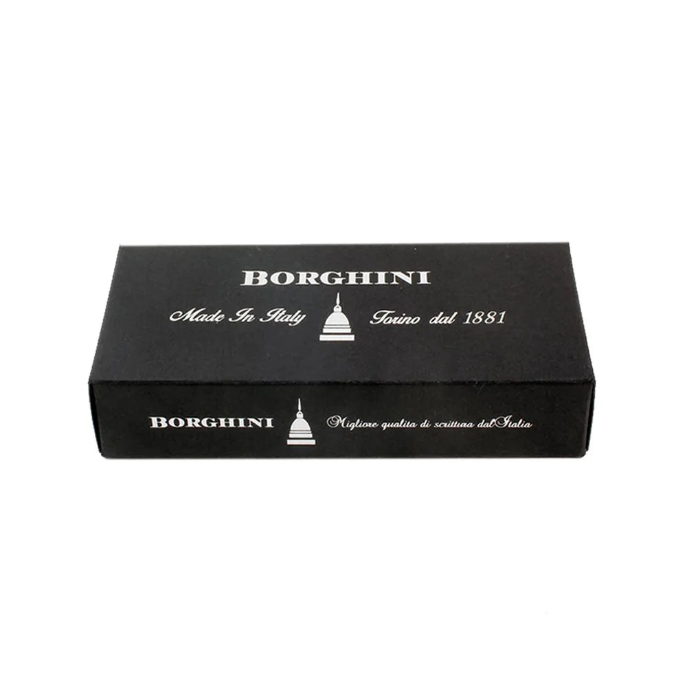 Borghini Classico Mat Siyah Kapaklı Tükenmez Kalem