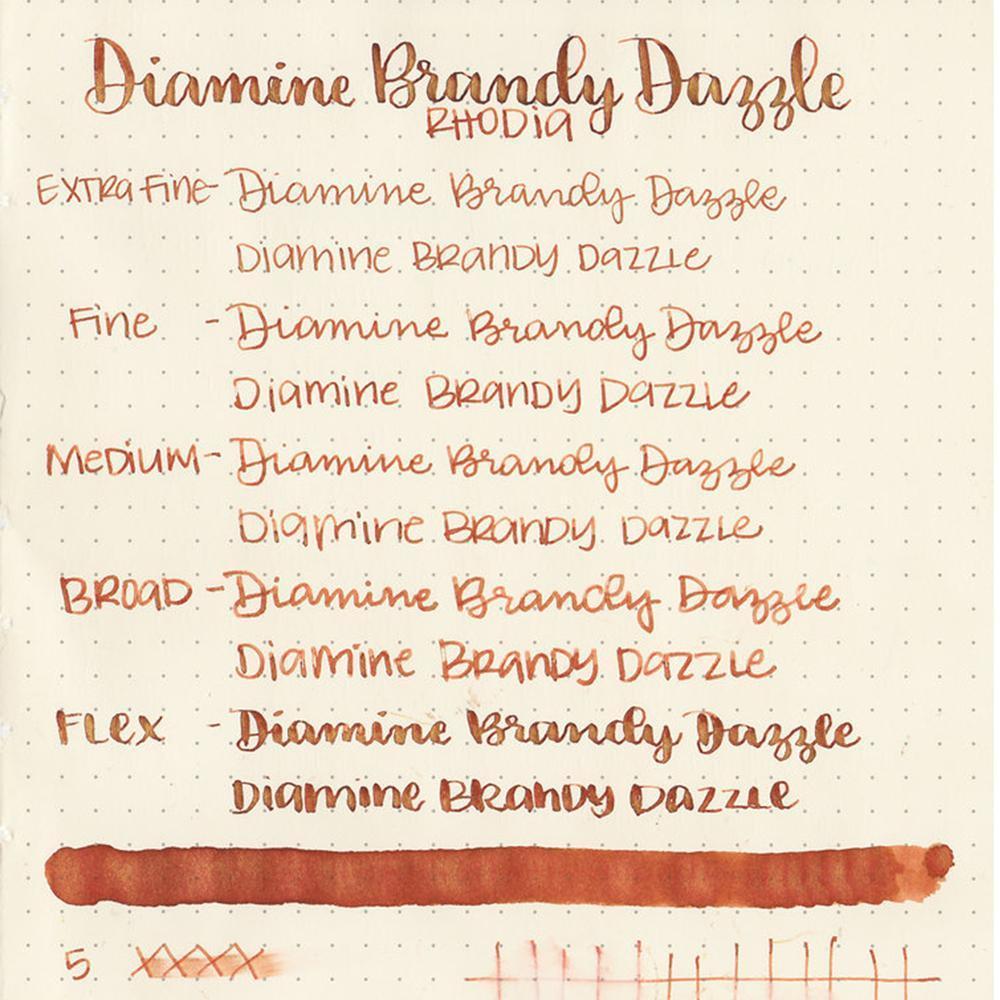 Diamine Ink Shimmering Mürekkep Brandy Dazzle