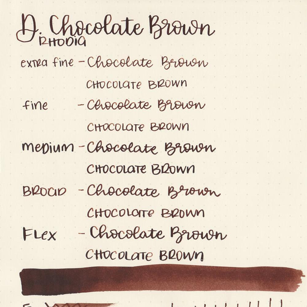 Diamine Chocolate Brown Dolmakalem Mürekkebi