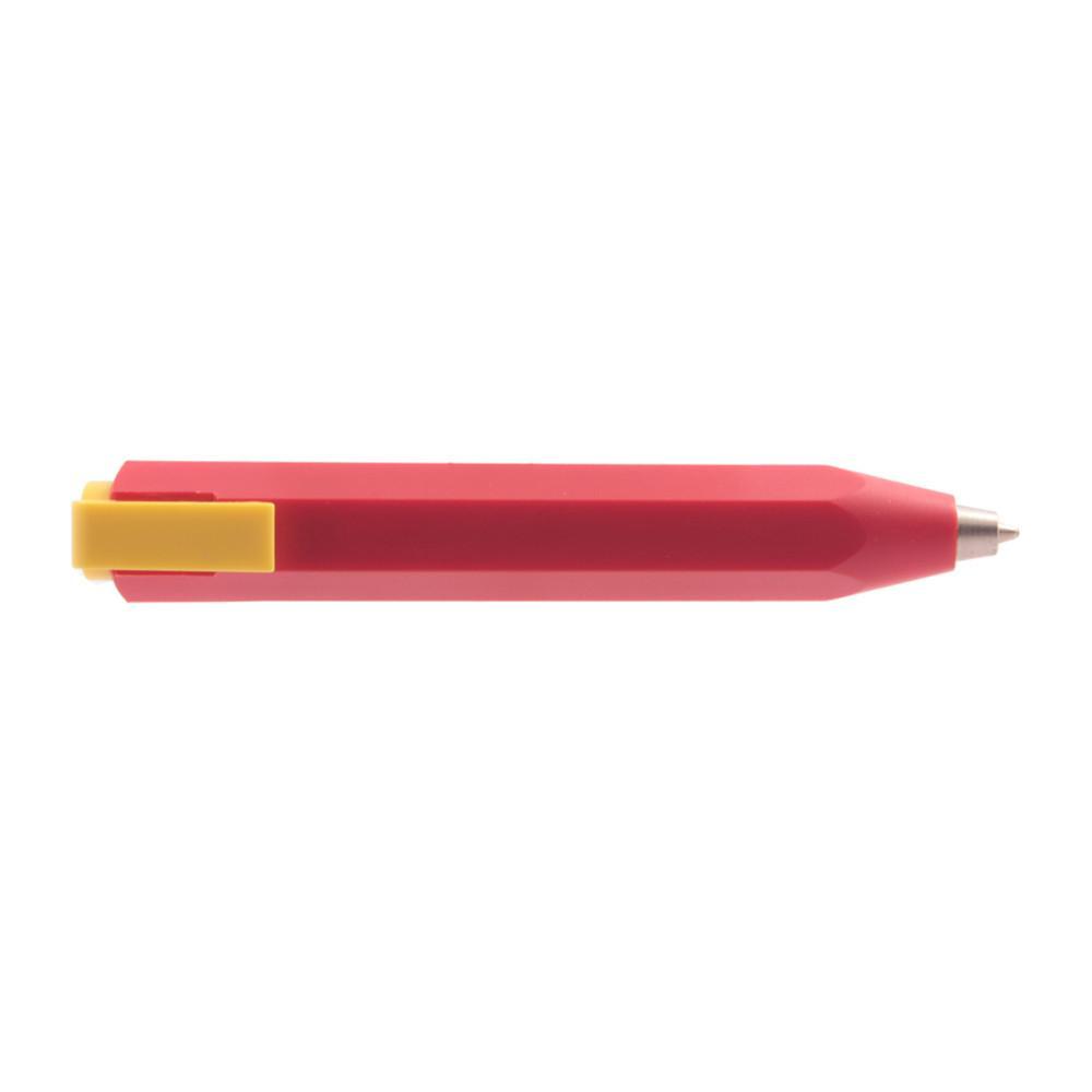 Shorty Tükenmez Kalem - Kırmızı Sarı