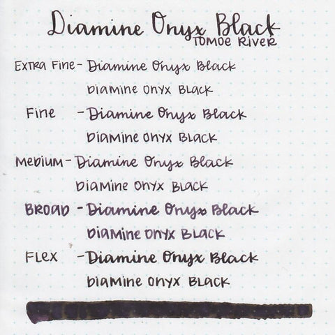 Diamine Dolmakalem Mürekkebi Onyx Black