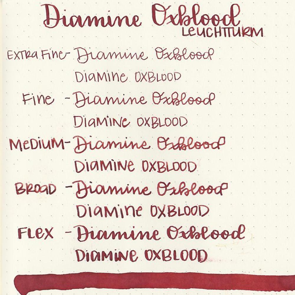 Diamine Oxblood Kartuş (6 adet)