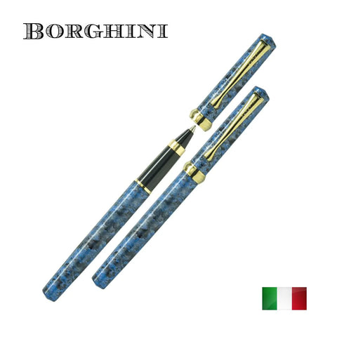 Borghini Vetro Turkuaz Kapaklı Tükenmez Kalem