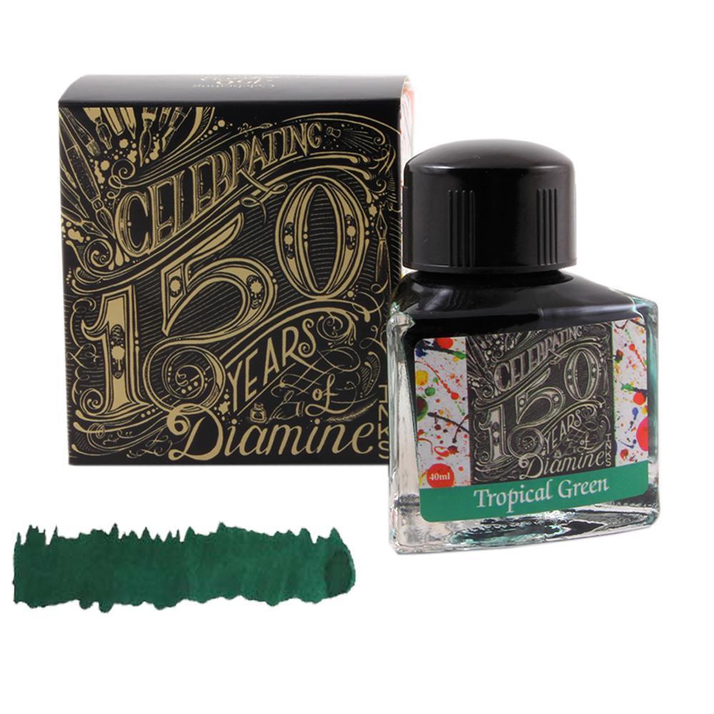 Diamine Ink 150.yıl Dolmakalem Mürekkebi Tropical Green